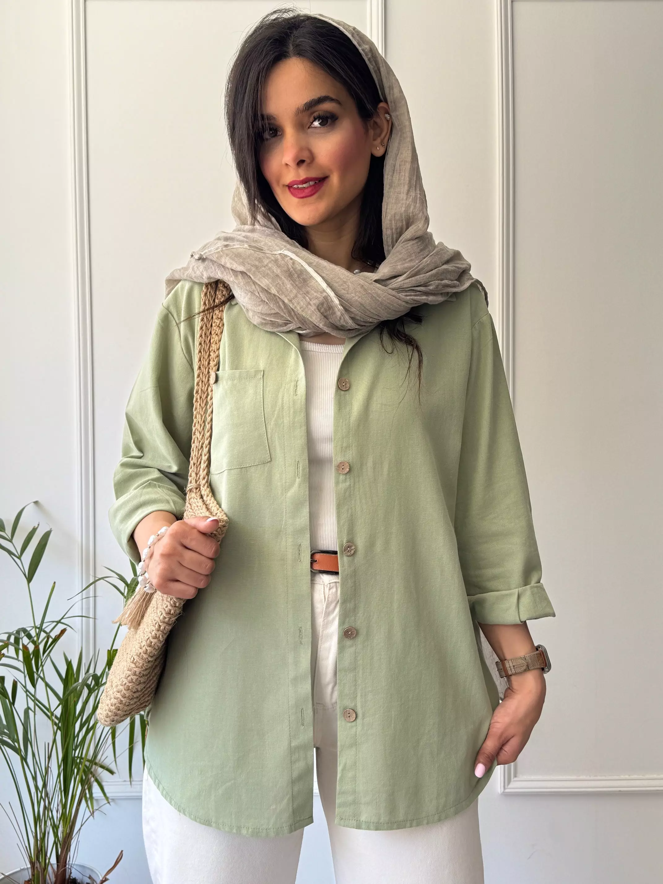 مانتو شومیزی دریا | استایل تو
